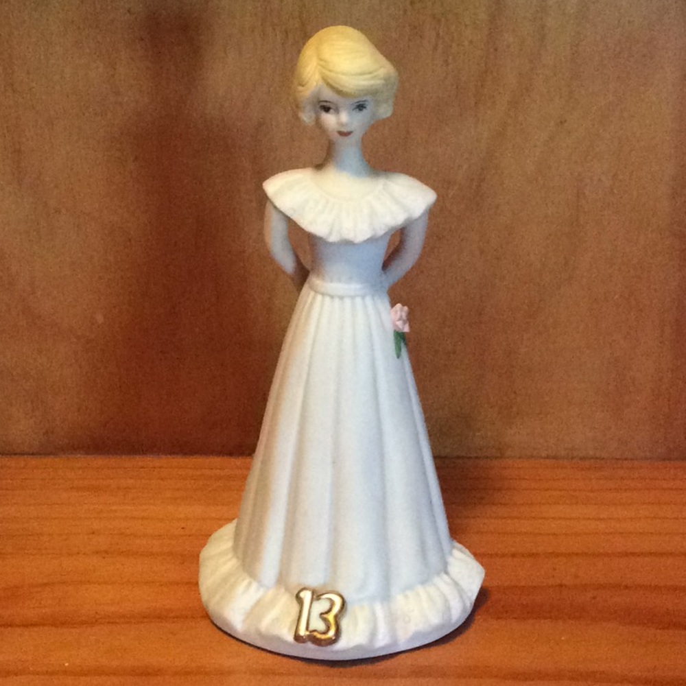 Enesco Growing Up Birthday Girl Figurine 13